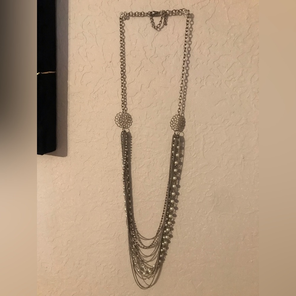 Long bling necklace